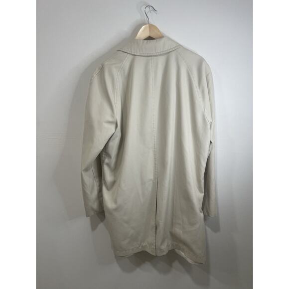 Vintage London‎ Fog Maincoats Men’s Trench coat MADE IN USA Sz 44 Long - Picture 10 of 12